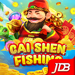 Cai Shen Fishing cover with fortune god