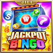 Jackpot Bingo cover with bingo balls
