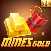 Mines Gold slot cover with gold cart